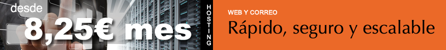 Hosting web y correo rápido, seguro y escalable