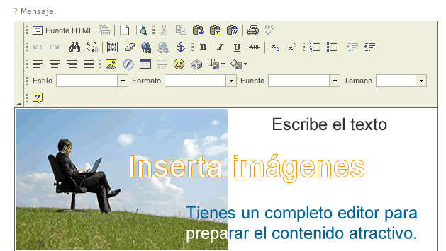 Contenido del correo