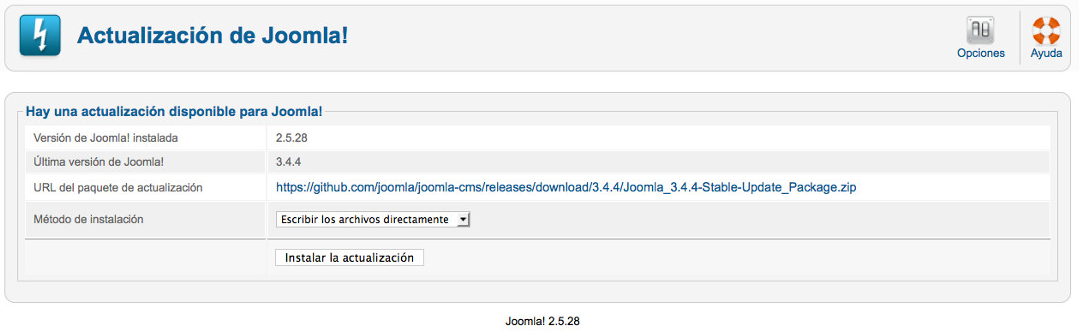 joomla update 001