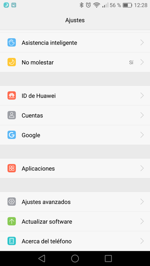 Paso 2: Agregar MisHoras a las aplicaciones protegidas en dispositvos Huawei